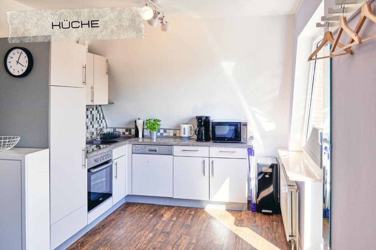 Ferienwohnung Maisonette In Ruhiger Und Zentraler Lage Mit Parkplatz Бюзум Экстерьер фото